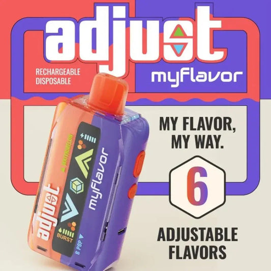 Adjust Myflavor 40k Puff Flavor Control