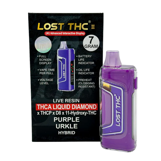 Lost THC-A Liquid Diamonds Live Resin 7g