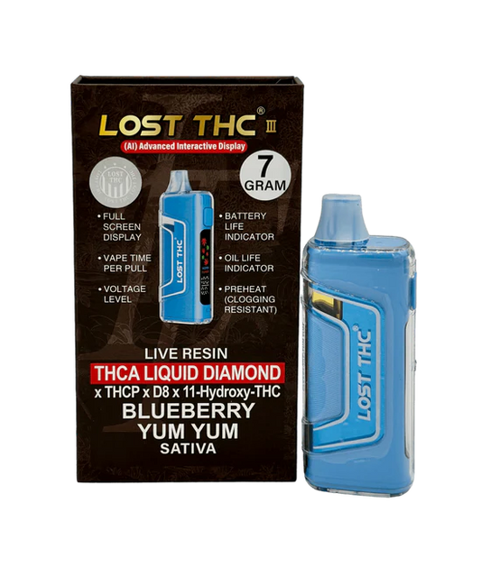 Lost THC-A Liquid Diamonds Live Resin 7g