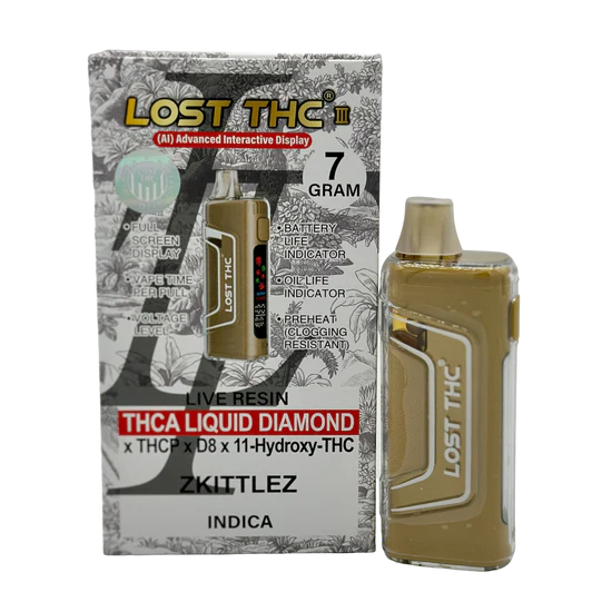 Lost THC-A Liquid Diamonds Live Resin 7g